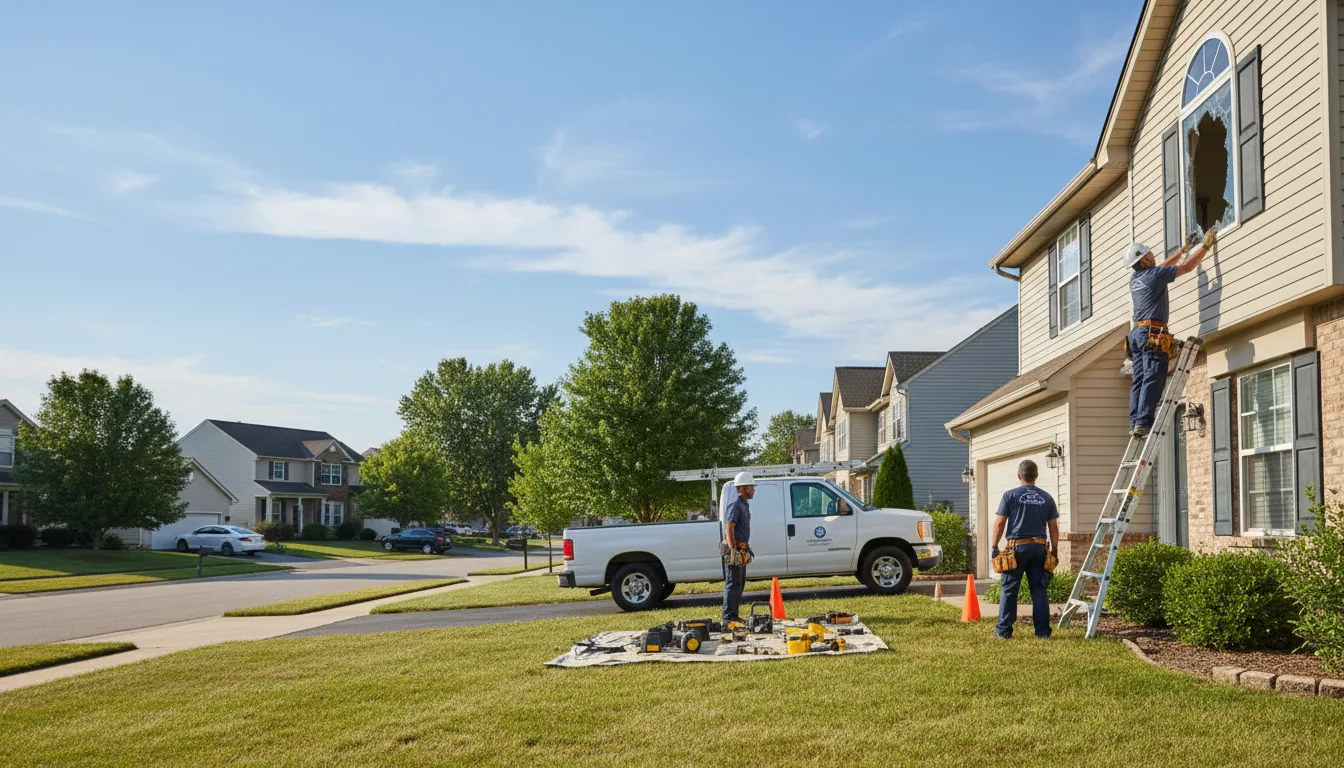 Expert window installer providing residential service in Columbus City, IA